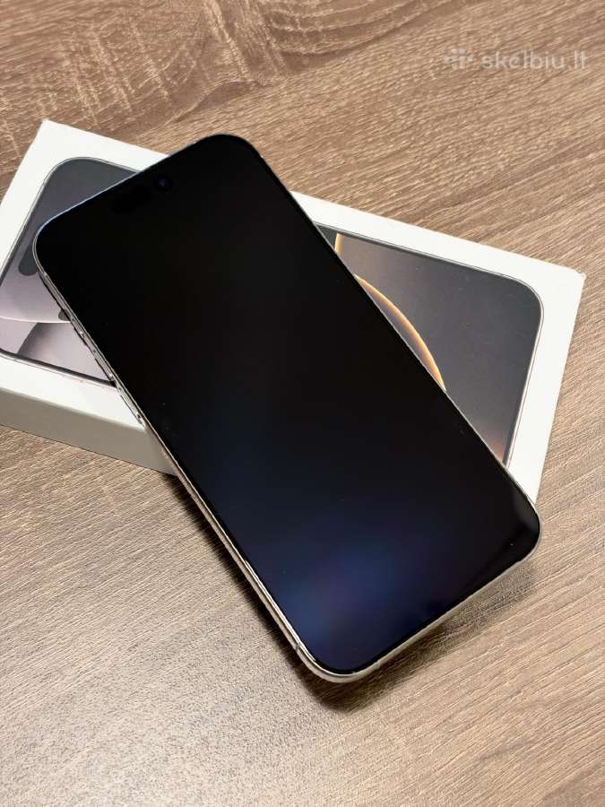 iPhone 16 Pro Max 256gb Natural Titanium - nuotraukos Nr. 4