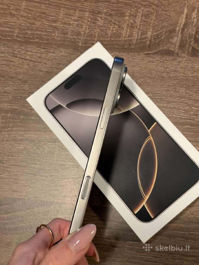 iPhone 16 Pro Max 256gb Natural Titanium - nuotraukos Nr. 5