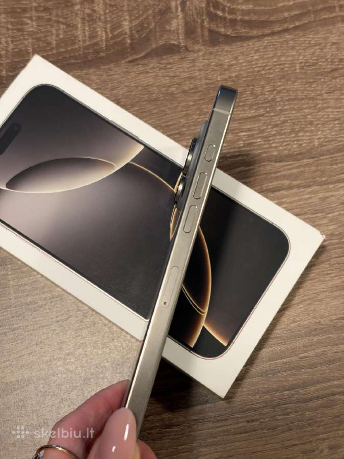 iPhone 16 Pro Max 256gb Natural Titanium - nuotraukos Nr. 6