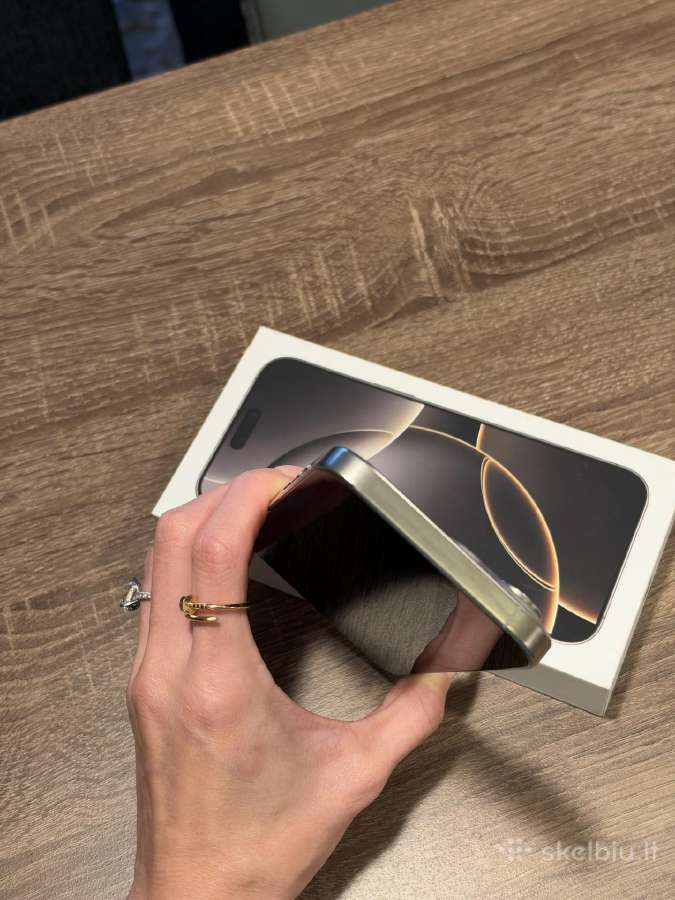 iPhone 16 Pro Max 256gb Natural Titanium - nuotraukos Nr. 7