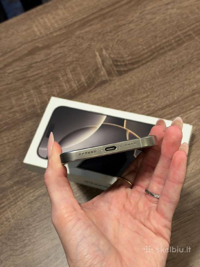 iPhone 16 Pro Max 256gb Natural Titanium - nuotraukos Nr. 8