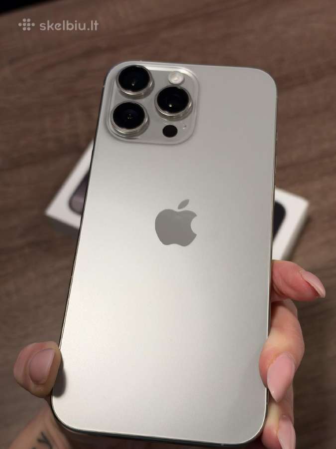 iPhone 16 Pro Max 256gb Natural Titanium - nuotraukos Nr. 9