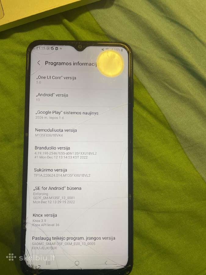 Parduodamas telefonas susisiekti per fb Goda Č-te - nuotraukos Nr. 2