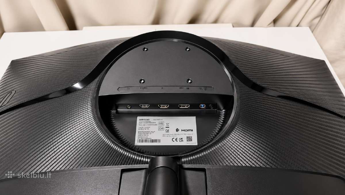 Samsung Odyssey G5 lenktas monitorius – mažai naud - nuotraukos Nr. 5