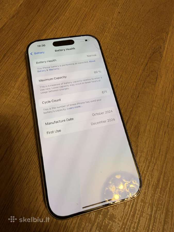 iPhone 16 Pro 128gb - nuotraukos Nr. 3