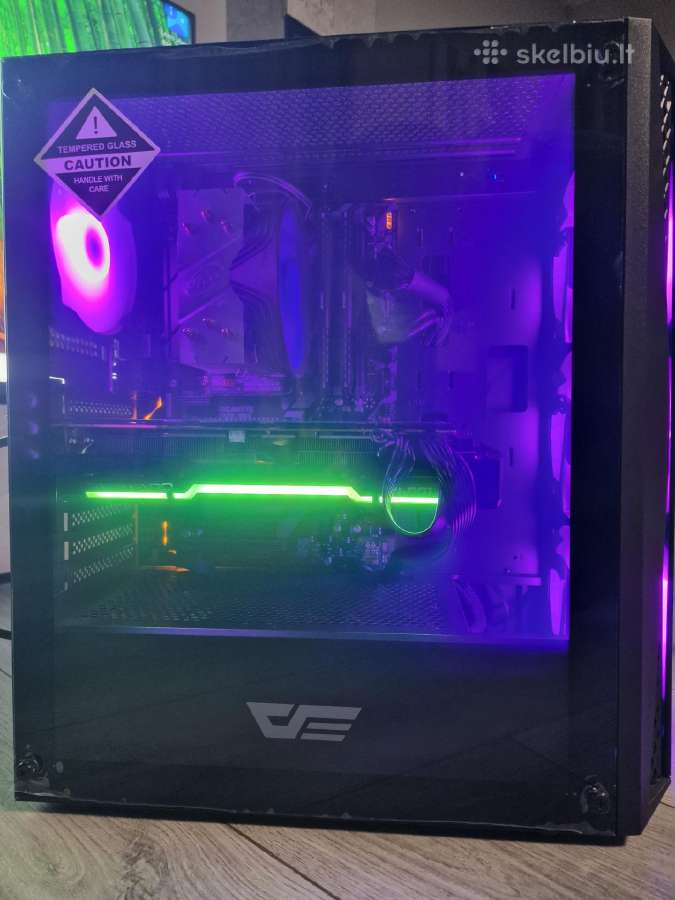 Žaidimų kompiuteris i7-8700k / Rtx 2070 Super 8gb - nuotraukos Nr. 4