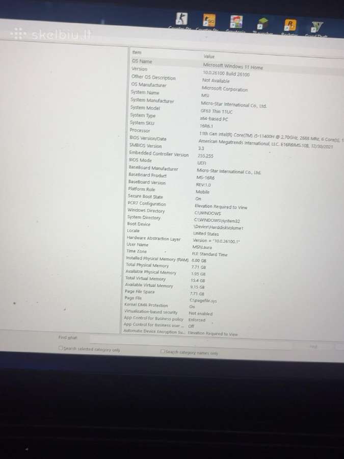Nesiojamas Laptopas - nuotraukos Nr. 3