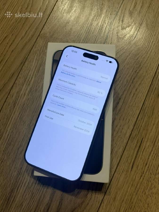 iPhone 16 Pro Max 512 GB - nuotraukos Nr. 7