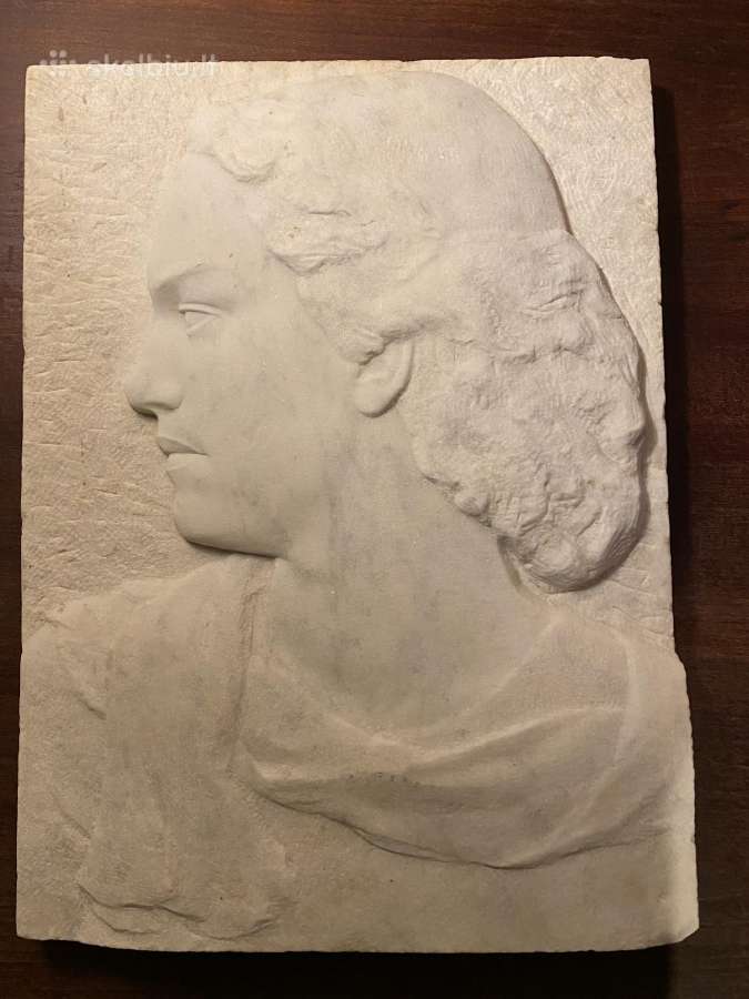 Marmurinis reljefas – K. Švažas 1973 - nuotraukos Nr. 5