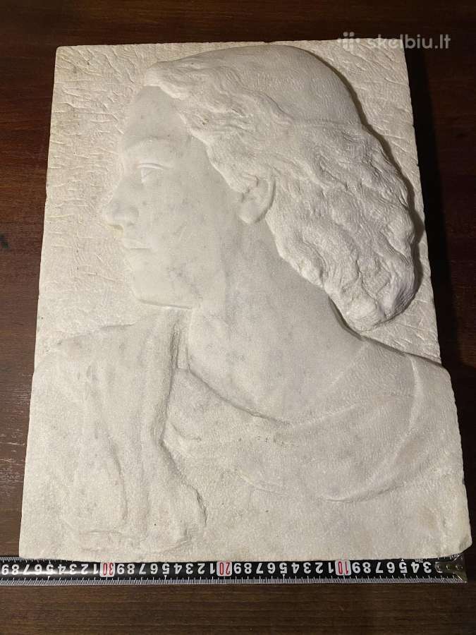 Marmurinis reljefas – K. Švažas 1973 - nuotraukos Nr. 8