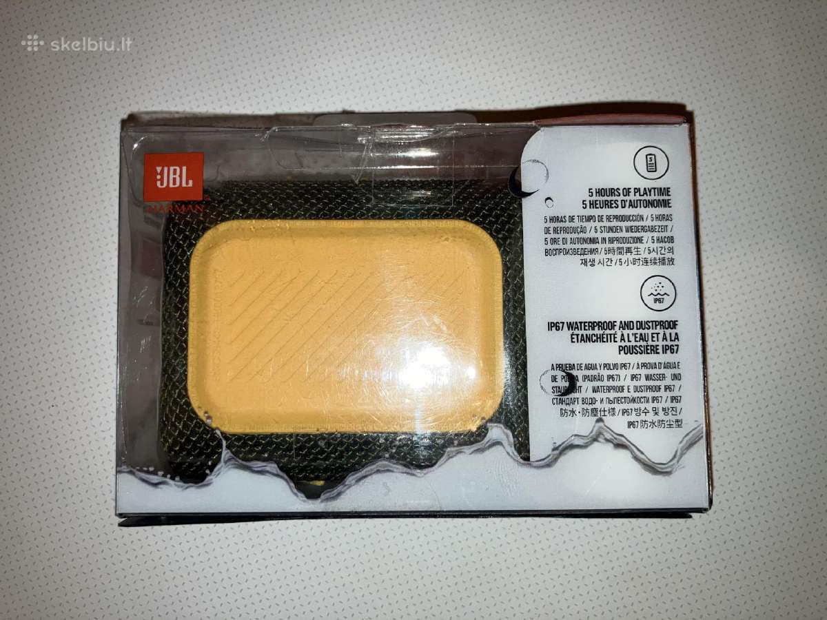 Jbl Go 3 Bluetooth kolonėlė nauja - nuotraukos Nr. 2