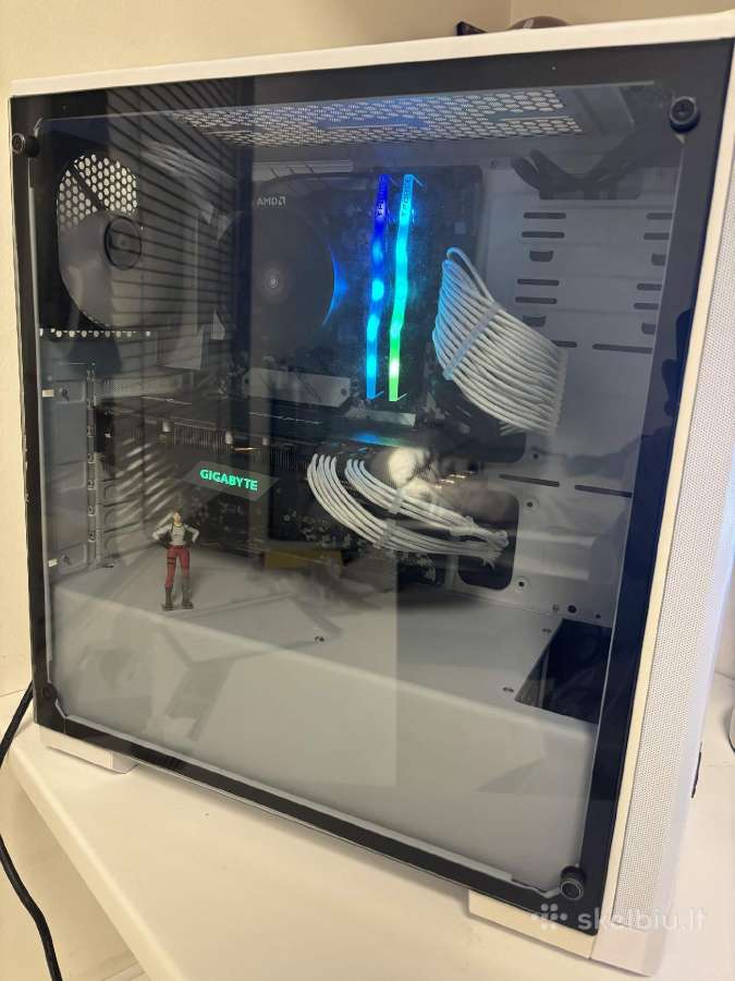 Gaming Pc Rx 5700 XT 8gb Ryzen 5 3600x 16gb - nuotraukos Nr. 5