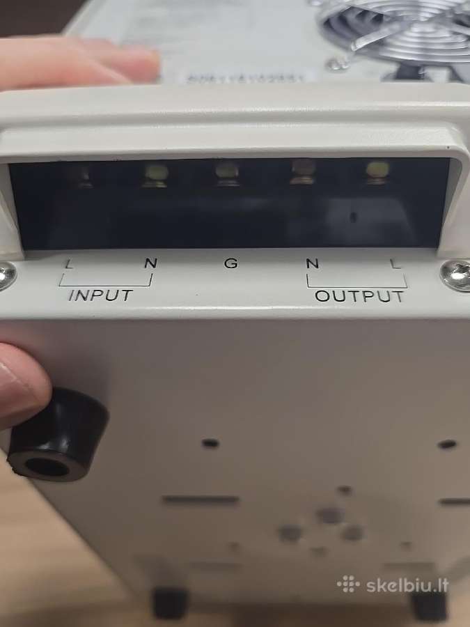Volt Polska Avr-10000va įtampos stabilizatorius - nuotraukos Nr. 4