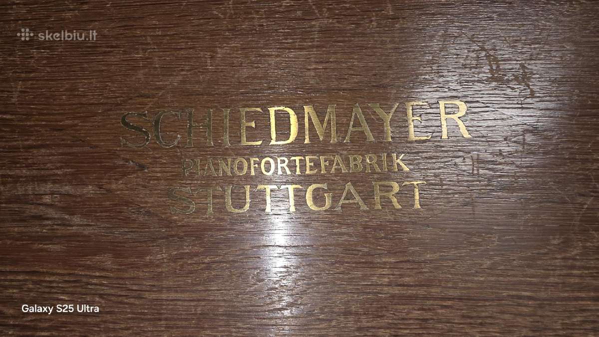 Vargonai (harmonija) „Schiedmayer Stuttgart“ - nuotraukos Nr. 3