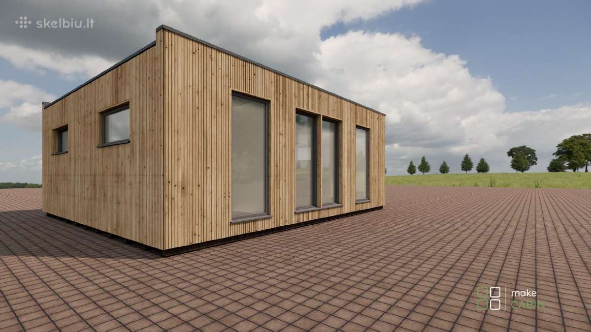 Makecabin 3 modulių namelis ! Akcija ! - nuotraukos Nr. 12