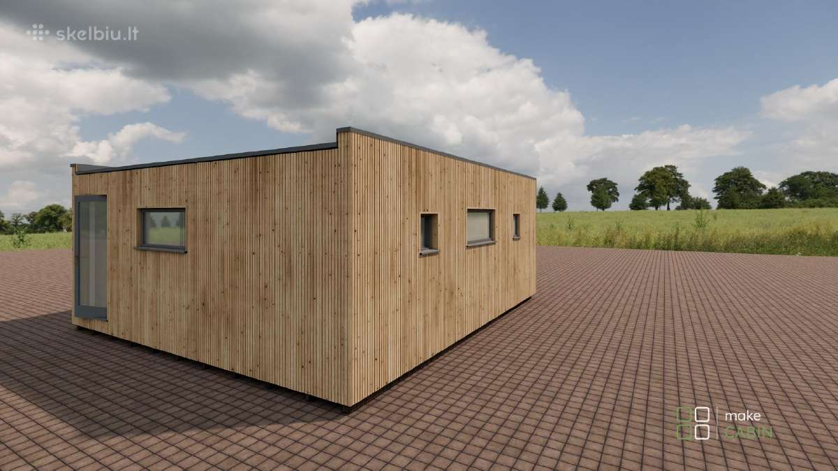 Makecabin 3 modulių namelis ! Akcija ! - nuotraukos Nr. 13