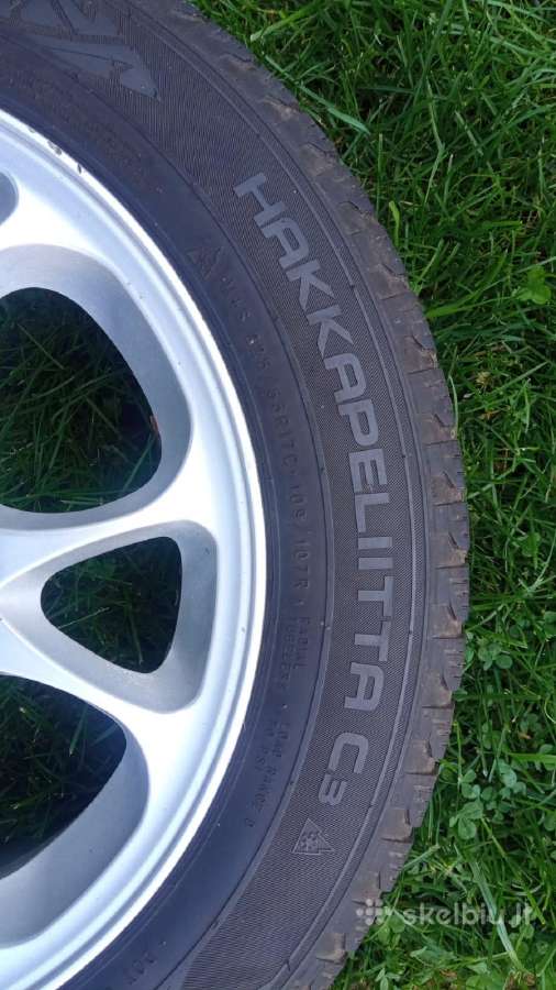 Naujos 4 dygliuotos padangos Nokian 225/55r17c - nuotraukos Nr. 3