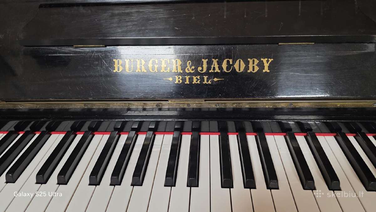 Parduodami du kokybiški šveicariški pianinai - nuotraukos Nr. 8