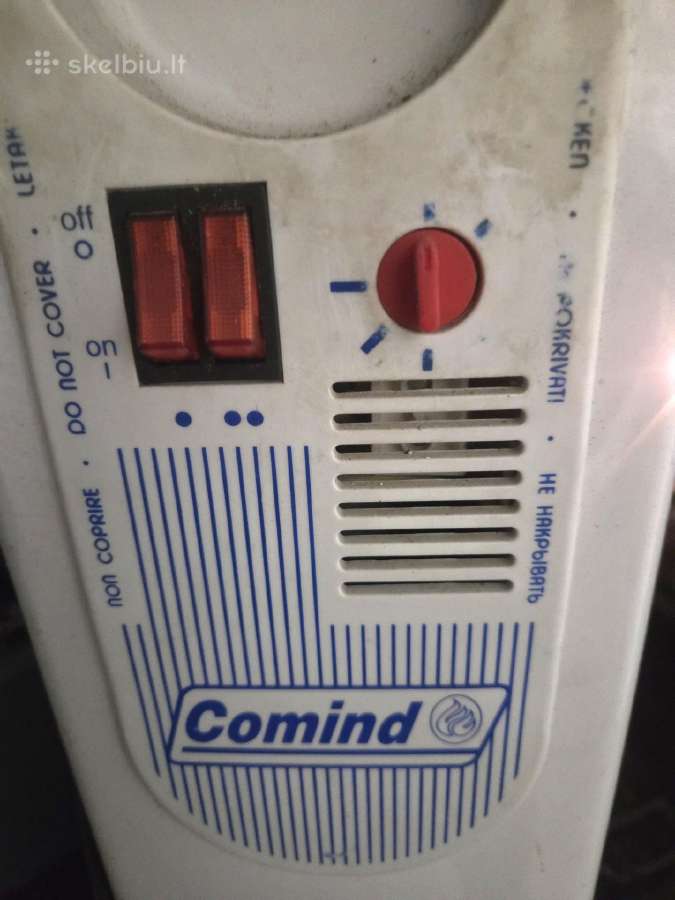 Tepalinis radiator šildytuvascomind su ventiliator - nuotraukos Nr. 3