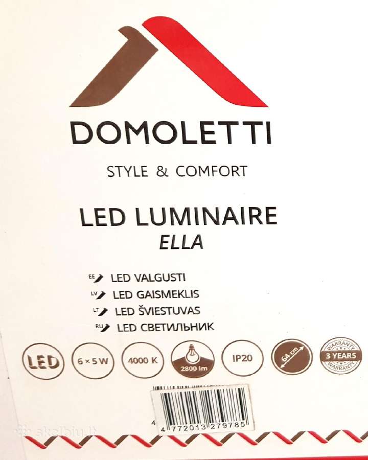 Lubinis šviestuvas 6 LED naujas - nuotraukos Nr. 2