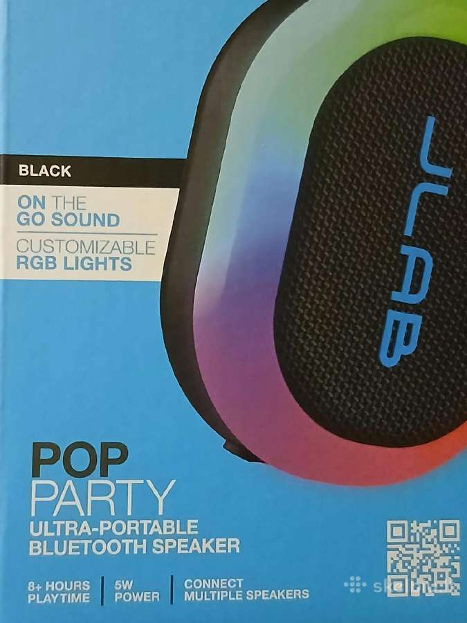 Jlab Pop Party Ultra nešiojama „bluetooth“ kolonėl - nuotraukos Nr. 10