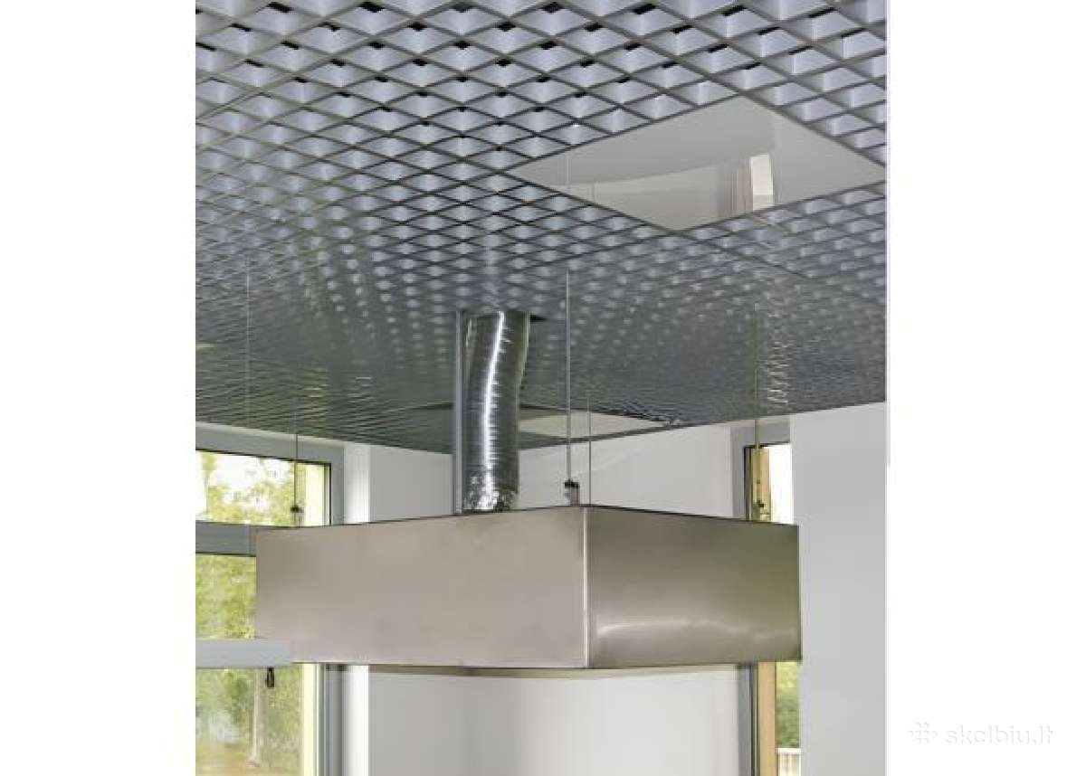 Ažūrinės modulinės , aluminio grotelės. - nuotraukos Nr. 2