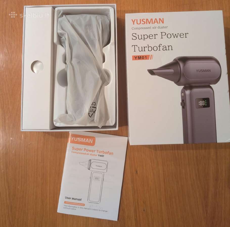 Yusman Ym01 elektrinė orapūtė 350k Rpm - nuotraukos Nr. 7