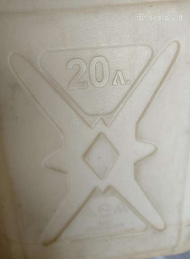 Plastikinės 20 ir 10 litrų talpos - nuotraukos Nr. 4
