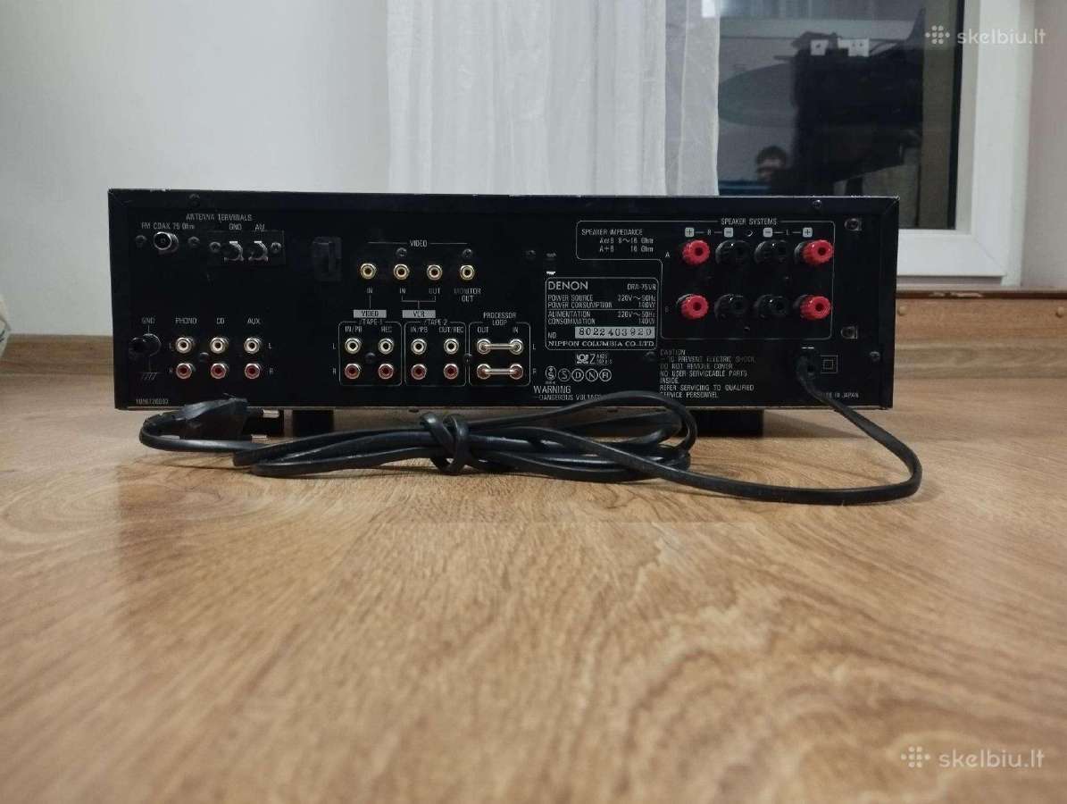 Denon Dra-75vr stiprintuvas - nuotraukos Nr. 2