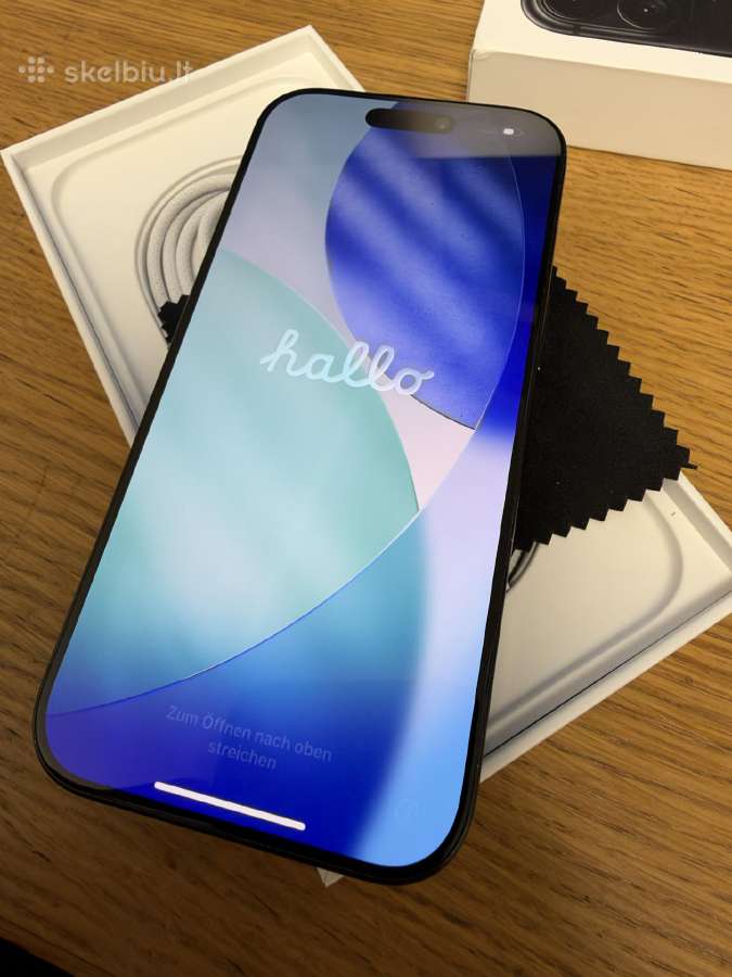 iPhone 16 pro 256 GB Black Titanium - nuotraukos Nr. 5