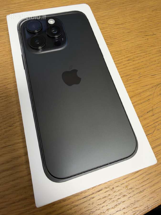 iPhone 16 pro 256 GB Black Titanium - nuotraukos Nr. 2