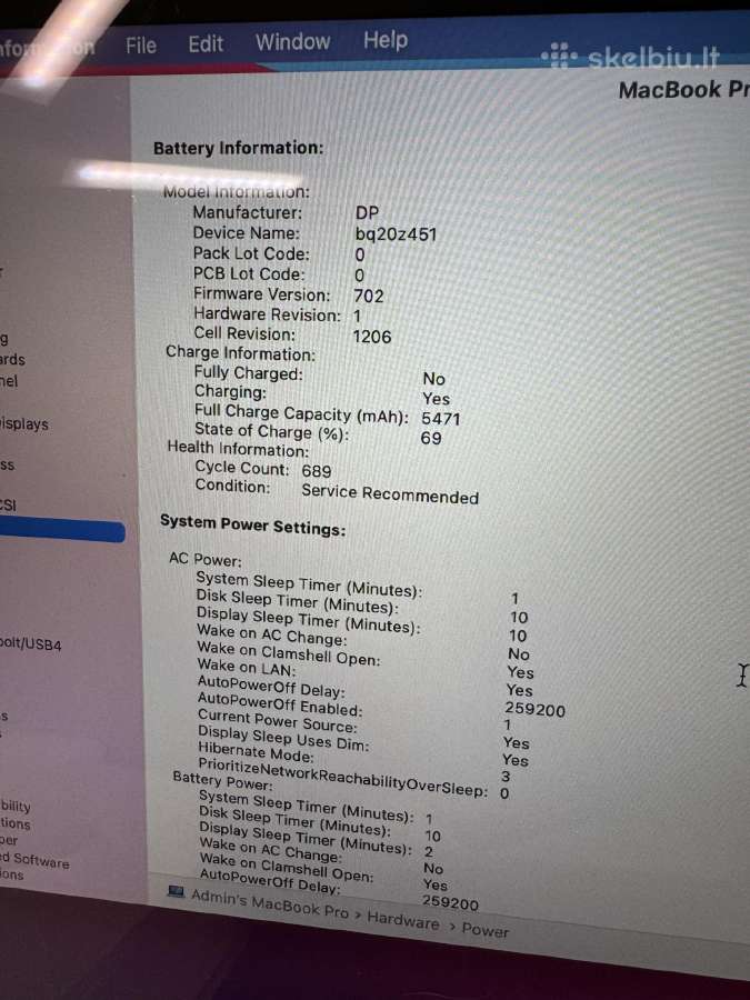 MacBook Pro 15 2014 16gb 500gb SSD - nuotraukos Nr. 4