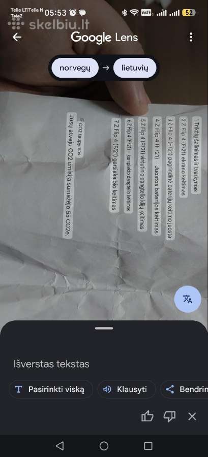 Samsung flip 4 128gb - nuotraukos Nr. 4