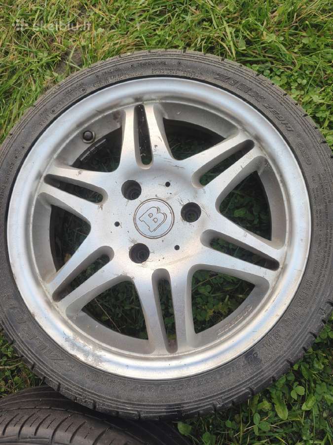 Parduodu Smart Brabus R16 ratlankius. - nuotraukos Nr. 5