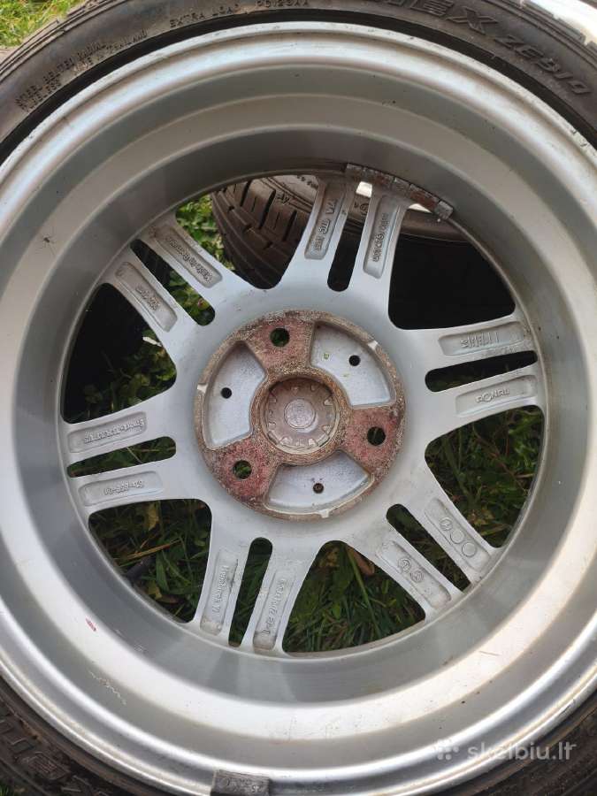 Parduodu Smart Brabus R16 ratlankius. - nuotraukos Nr. 7