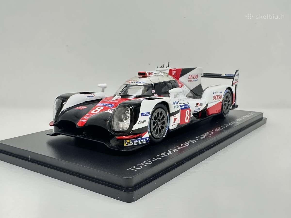 Toyota Ts050 Hybrid Gazoo Le Mans 2017 #8 1:43 - nuotraukos Nr. 6