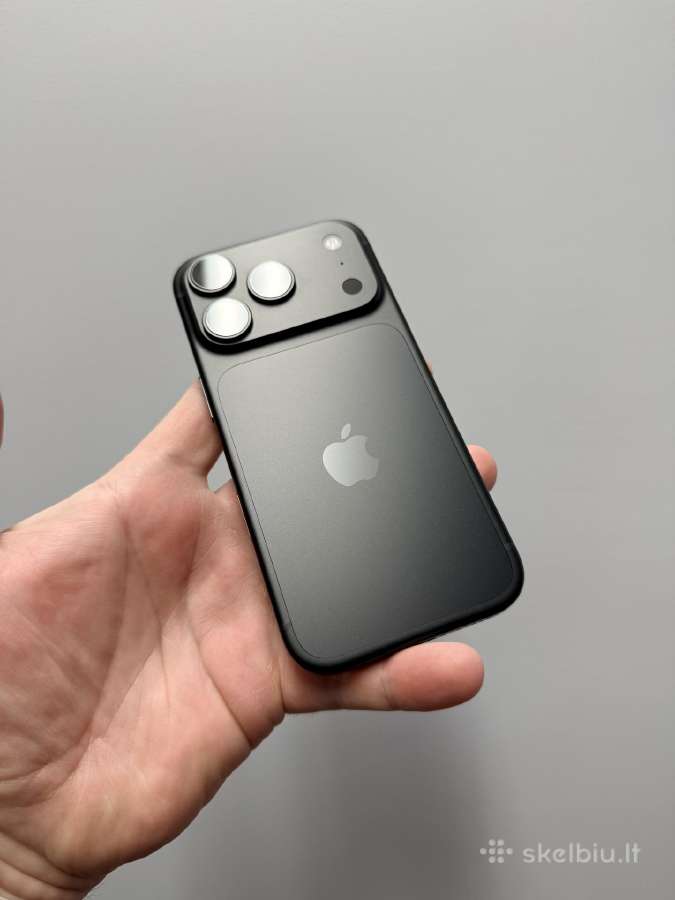 Apple iPhone 18 Pro, Black + Mujjo leather case - nuotraukos Nr. 2