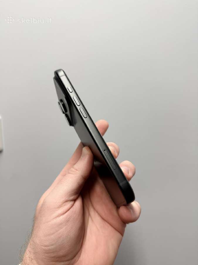 Apple iPhone 18 Pro, Black + Mujjo leather case - nuotraukos Nr. 4
