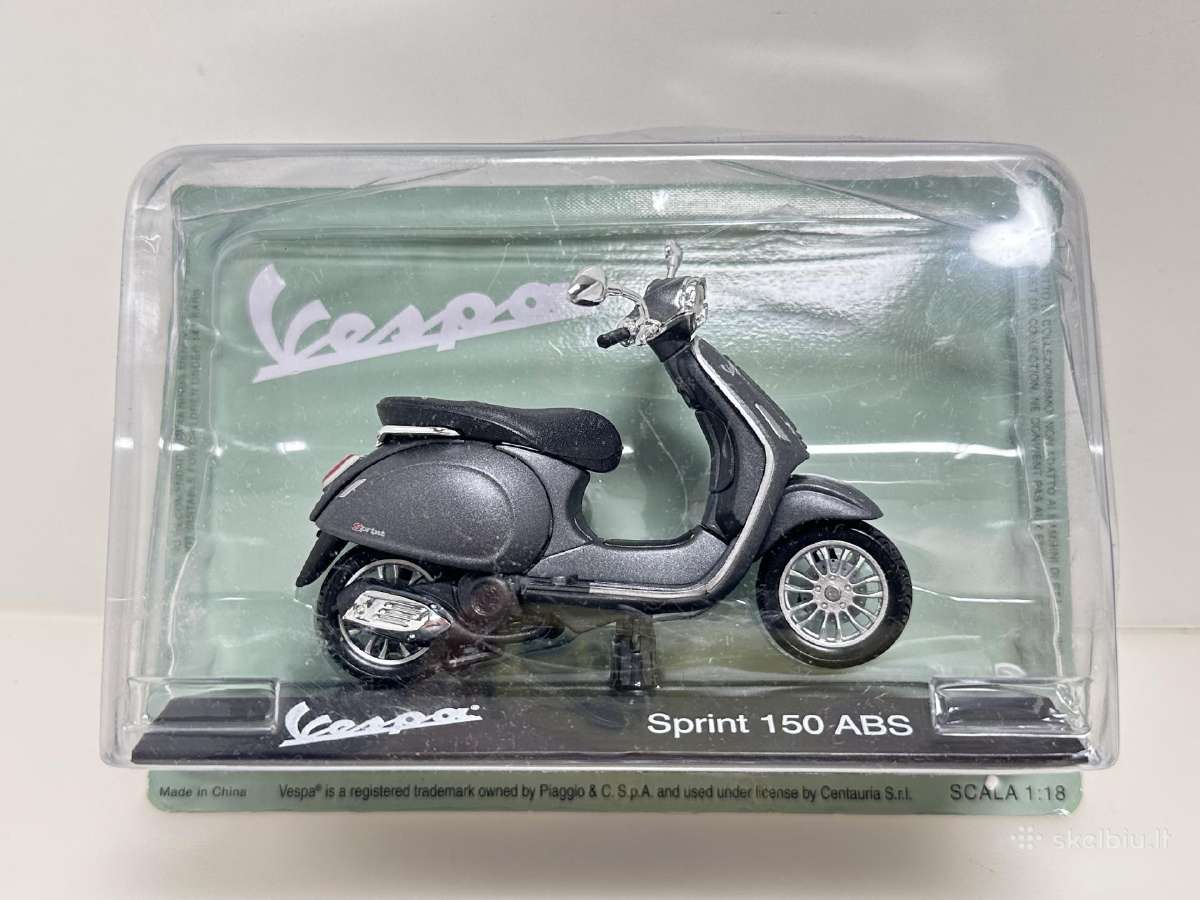Piaggio Vespa Sprint 150 Abs motoroleris 1:43 - nuotraukos Nr. 2