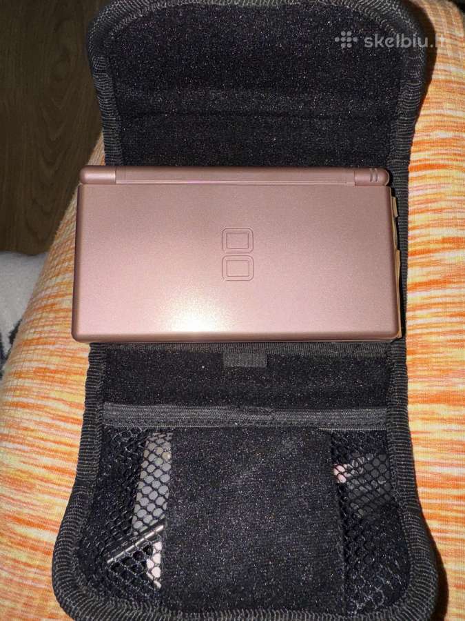 Nintendo DS Lite Pink konsolė su žaidimais, dėklu - nuotraukos Nr. 4