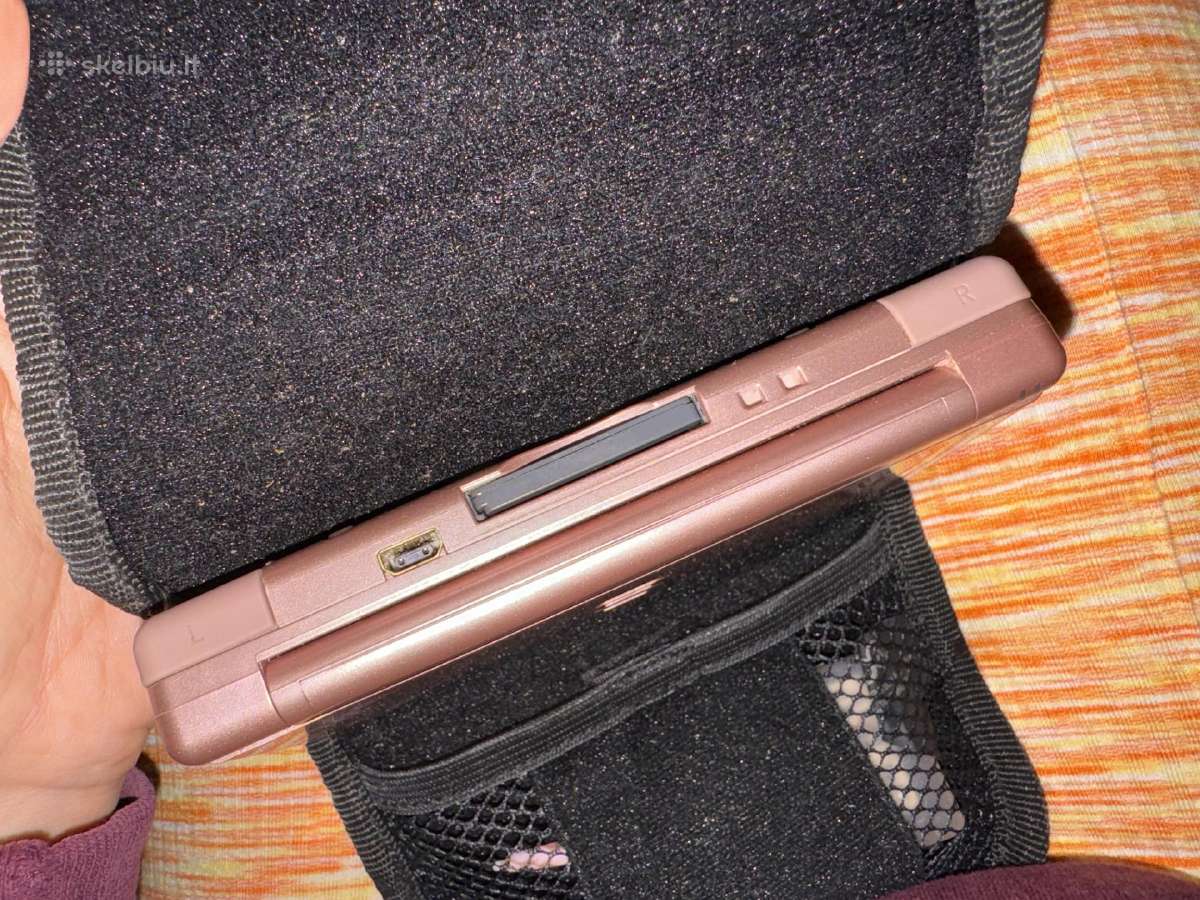 Nintendo DS Lite Pink konsolė su žaidimais, dėklu - nuotraukos Nr. 6