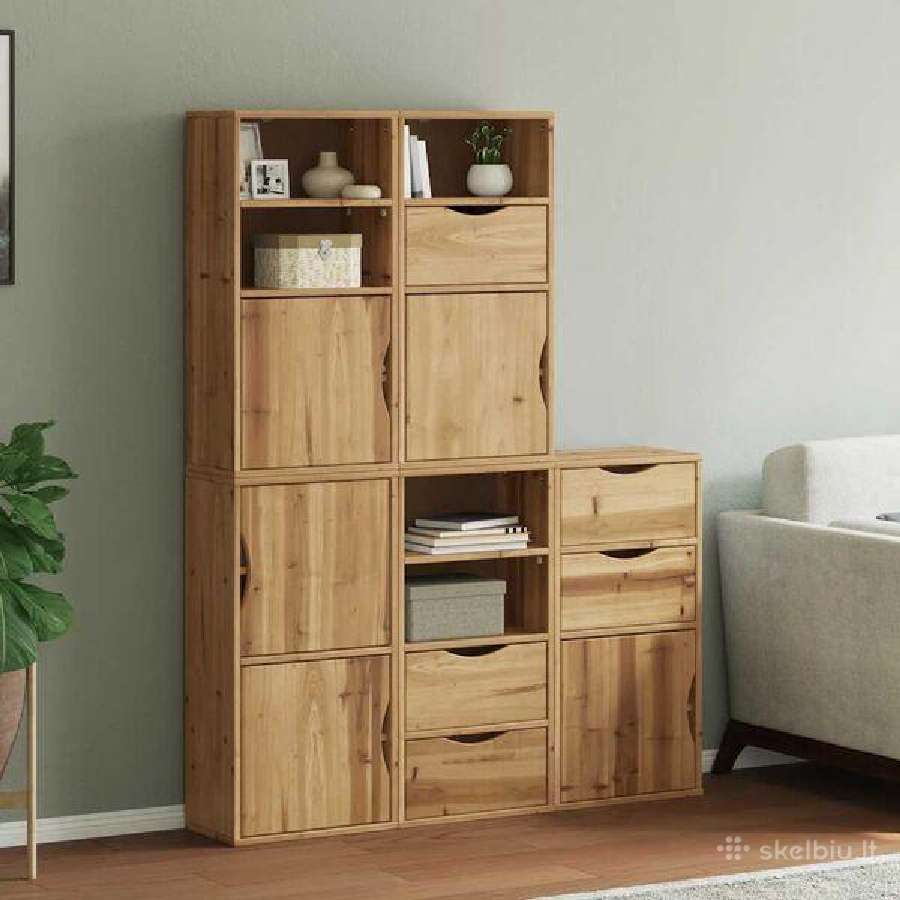 Šoninė spintelė 5 vnt Odda vidaxl(3365357) - nuotraukos Nr. 2