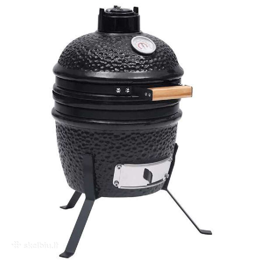 Keramikinė Kamado kepsninė-rūkykla vidaxl(316094) - nuotraukos Nr. 2