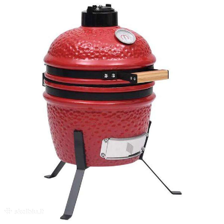 Keramikinė Kamado kepsninė-rūkykla vidaxl(316094) - nuotraukos Nr. 3