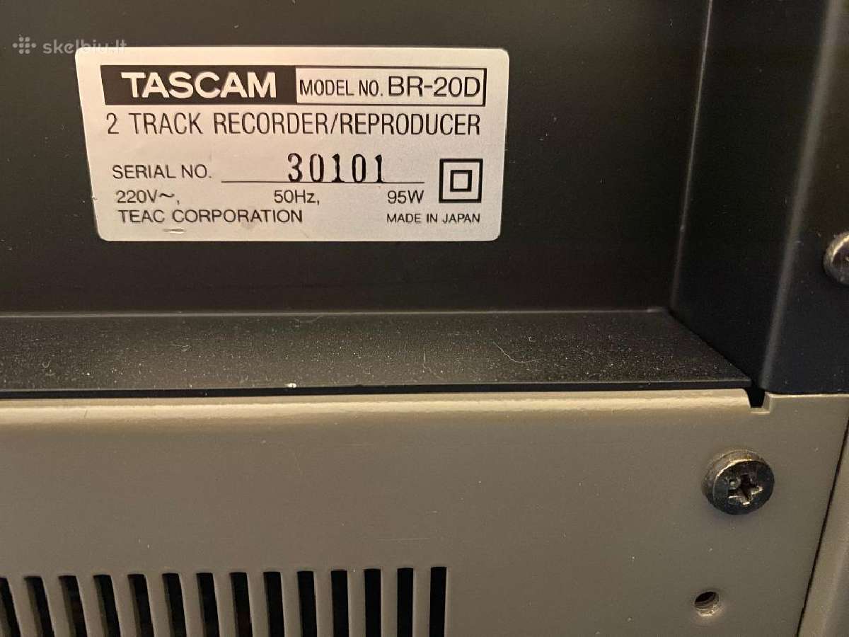 Tascam Br-20d - nuotraukos Nr. 3