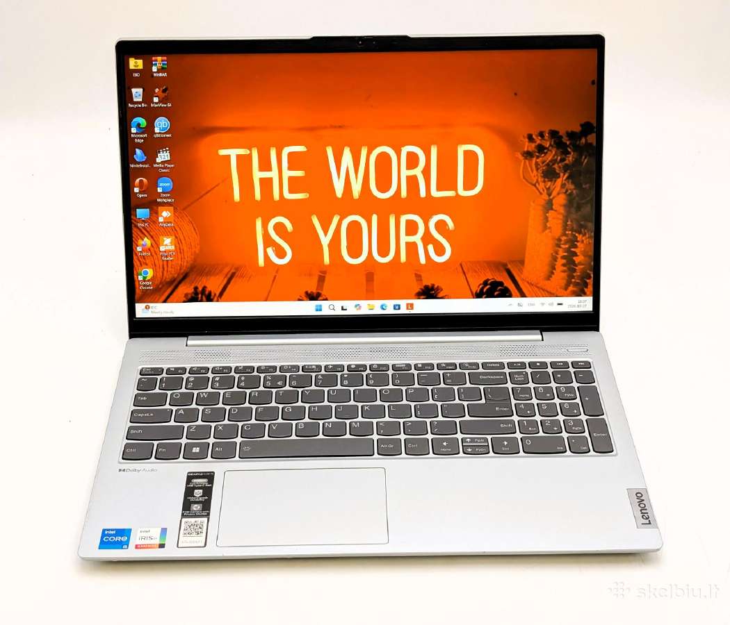 Lenovo Ideapad 5 15.6 i5-1235u 16gb 256gb SSD - nuotraukos Nr. 3