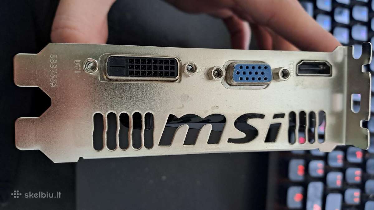 Msi Nvidia Geforce Gtx 750 Ti - nuotraukos Nr. 3