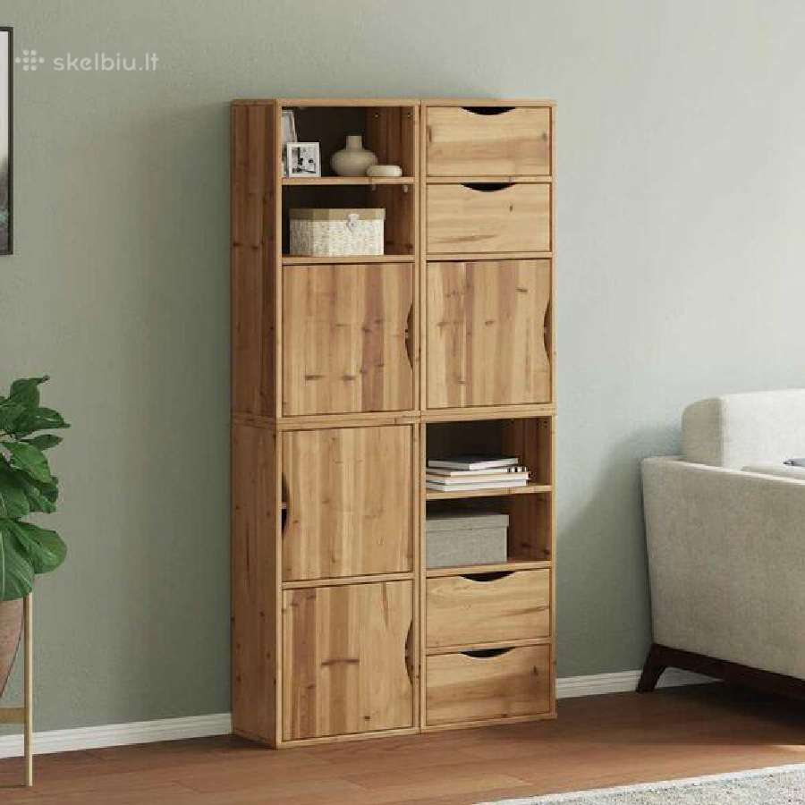 Šoninė spintelė 4 vnt Odda vidaxl(3365349) - nuotraukos Nr. 2