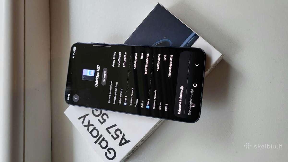 Samsung Galaxy A57 5G - nuotraukos Nr. 2