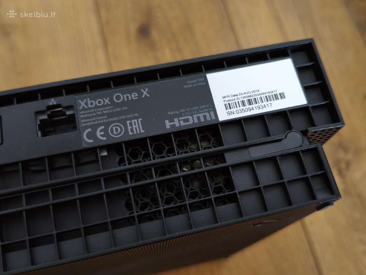 Xbox One X 1 TB + Stellar Shift Controller - nuotraukos Nr. 5